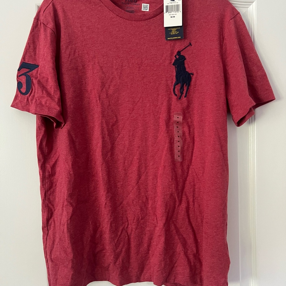 Polo by Ralph Lauren Men's Red T-Shirt